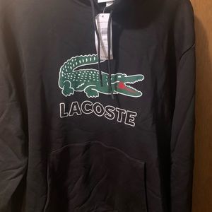 I have for sale a brand new with tags Lacoste hoodie size xxl
